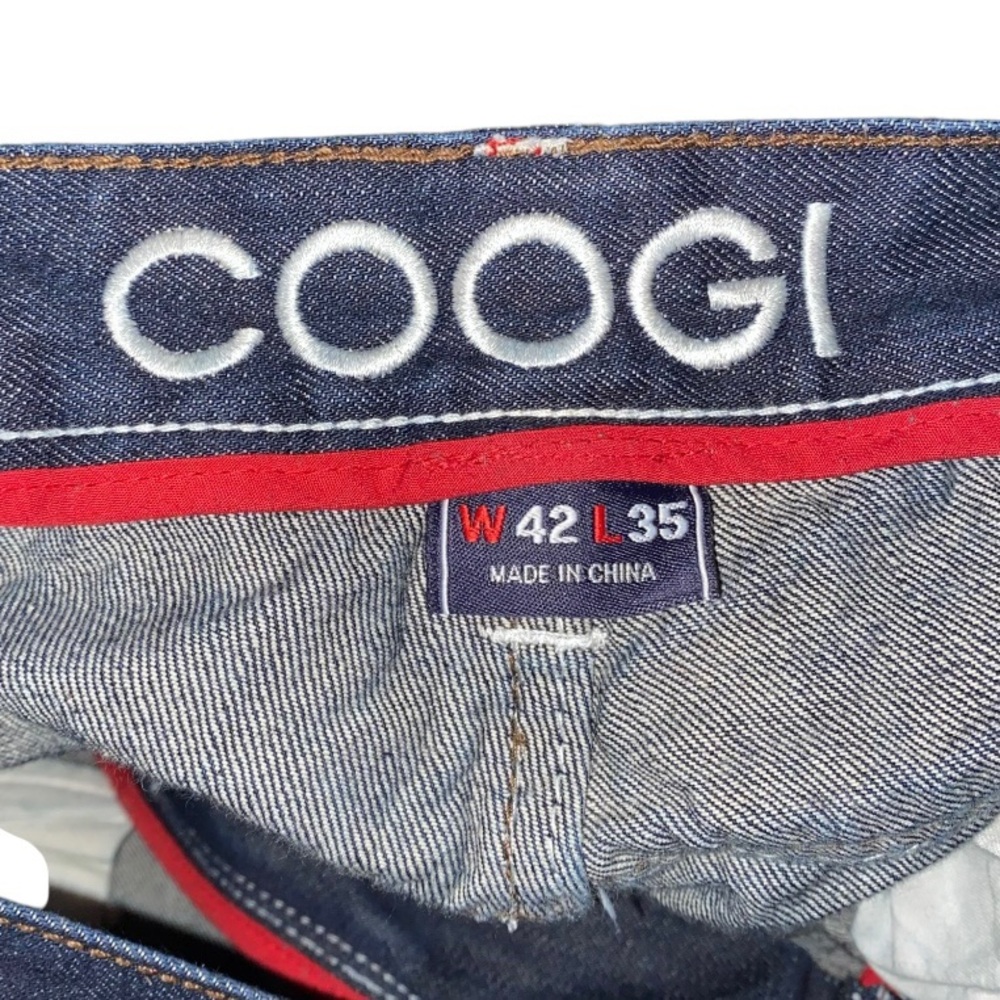 Coogi Y2K Vintage Denim Jeans Straight Leg Size 42x35 (H) - Picture 4 of 8